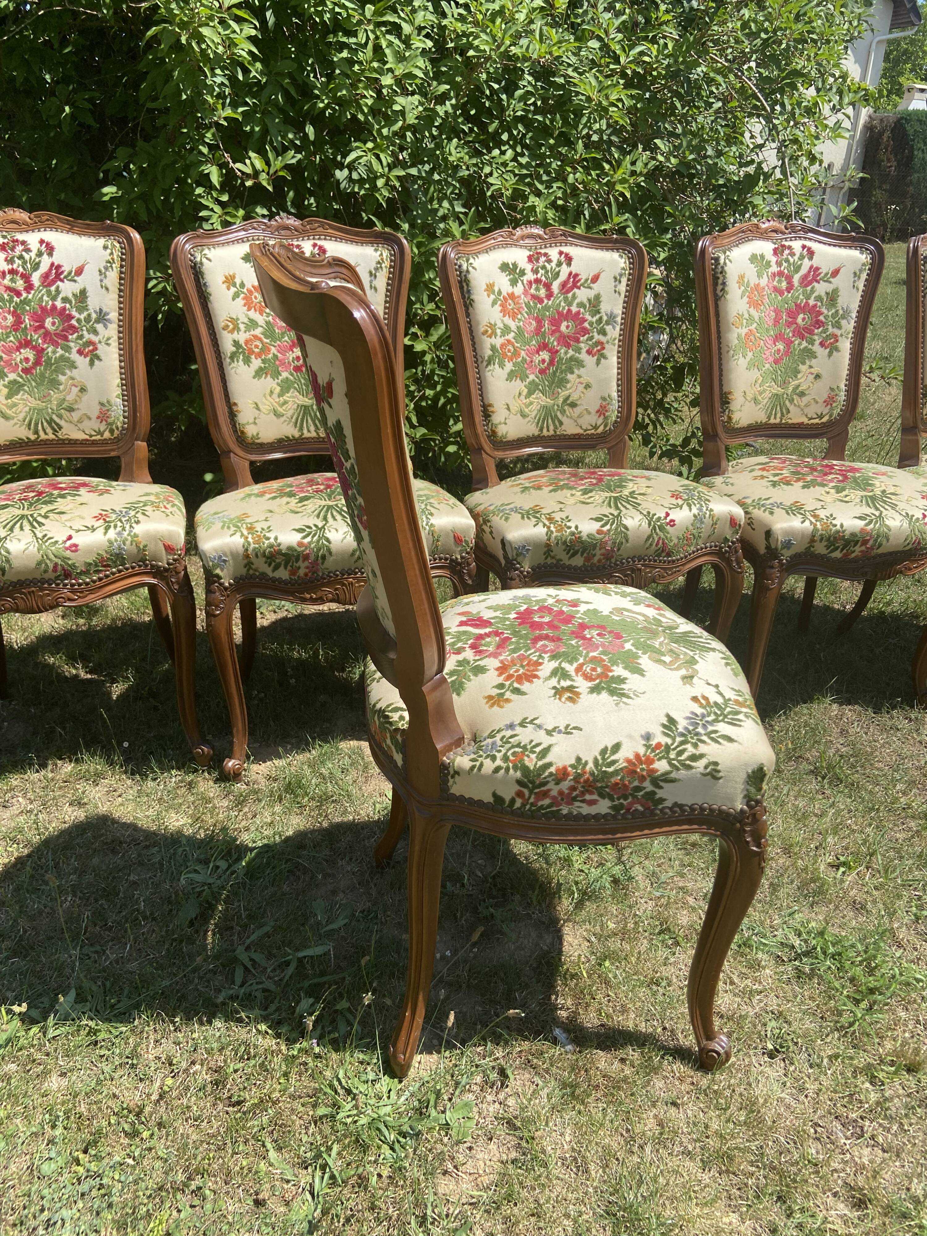 Louis XV style chairs