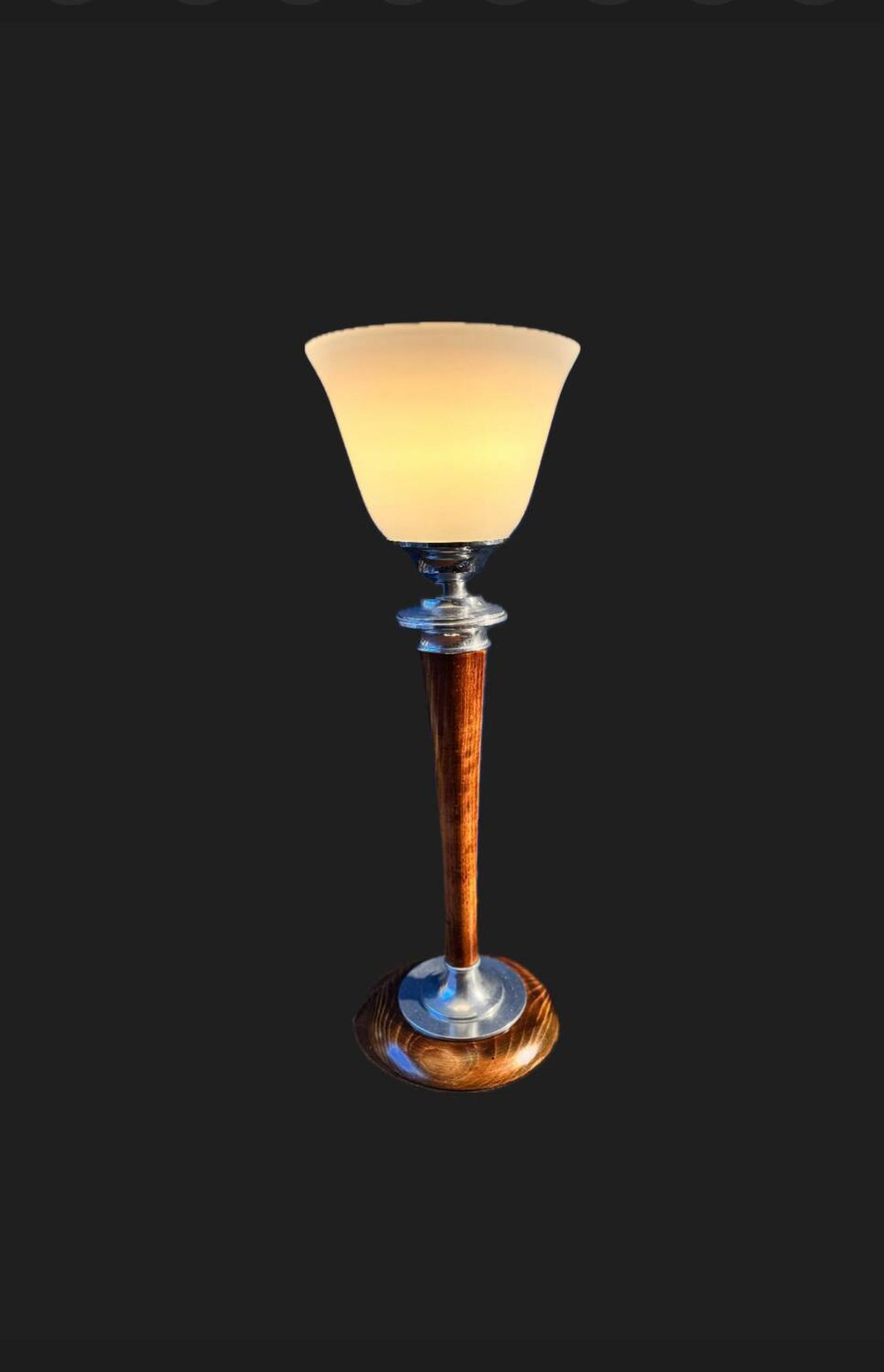 Large Art Deco Mazda lamp. 1930s.