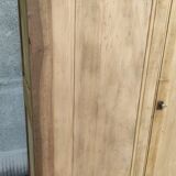 Natural wood wardrobe