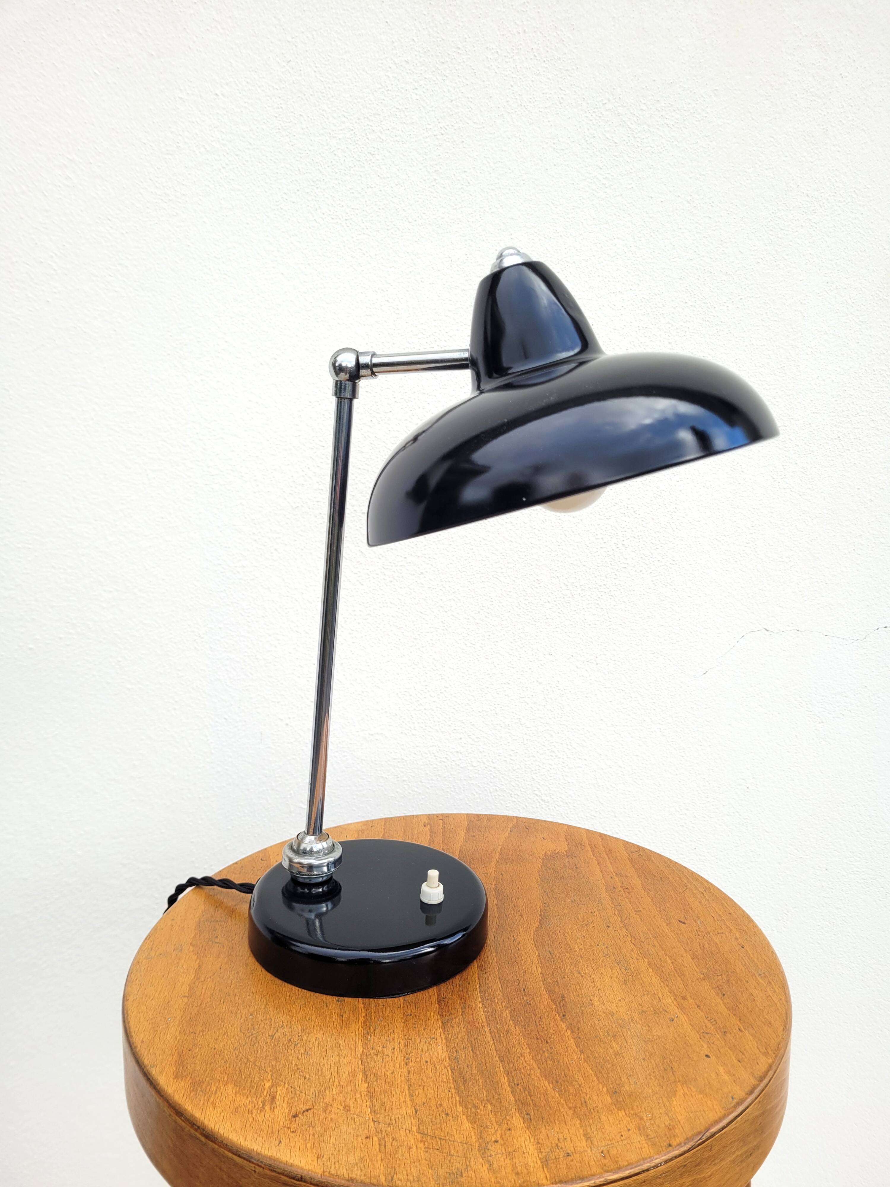 Vintage 1950 articulated lamp renovated