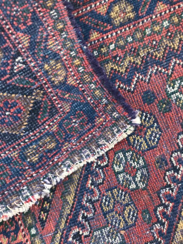 Vintage iran afshar 187 x 242 cm carpet