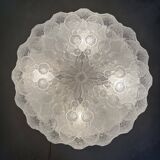 Mid-century design ceiling lamp flush mount , 1970s