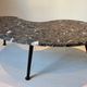 Tubble table by Pode/Leolux composite marble Grigio Carnico 50's style
