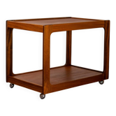 Teak trolley or side table by Opal Möbel, Germany, 1960s.