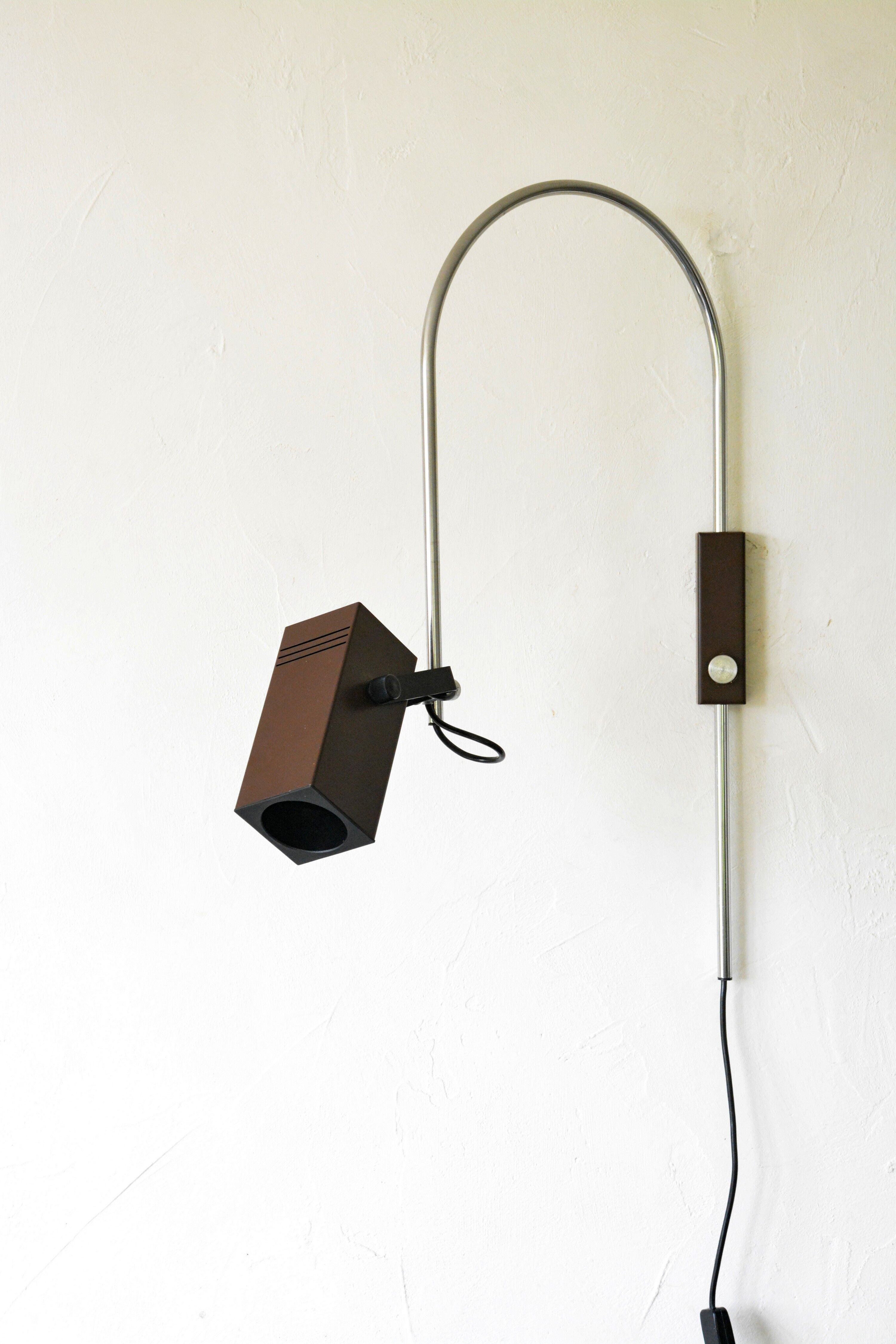 Philips wall arc lamp, 60s