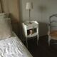 Pair of old bedside tables
