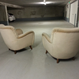 1/2 Armchair club Teddy organic 50s 60s