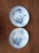 Deux assiettes plates anciennes Sarreguemines