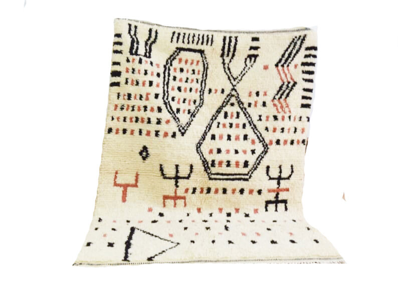 Moroccan carpet 180x118cm