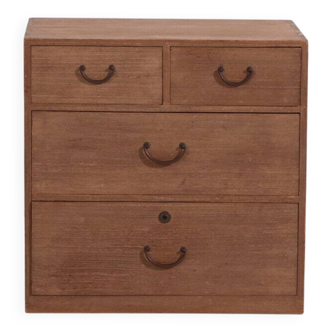 Small Japanese chest of drawers in paulownia – Ko-Dansu – Showa period (c. 1950-1979) #66