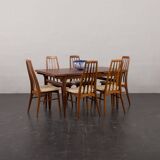 Danish Rosewood Eva Dining Chairs by Niels Koefoed for Koefoeds Hornslet