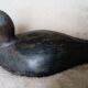 canard décoratif en bois sculpté
