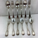 Box of 6 soup spoons and 6 forks. Net Model