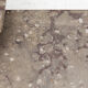 Ensemble de 3 tables basses carrées en marbre fossile, design des années 1970