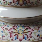 Vase with handcrafted Asian style porcelain lid