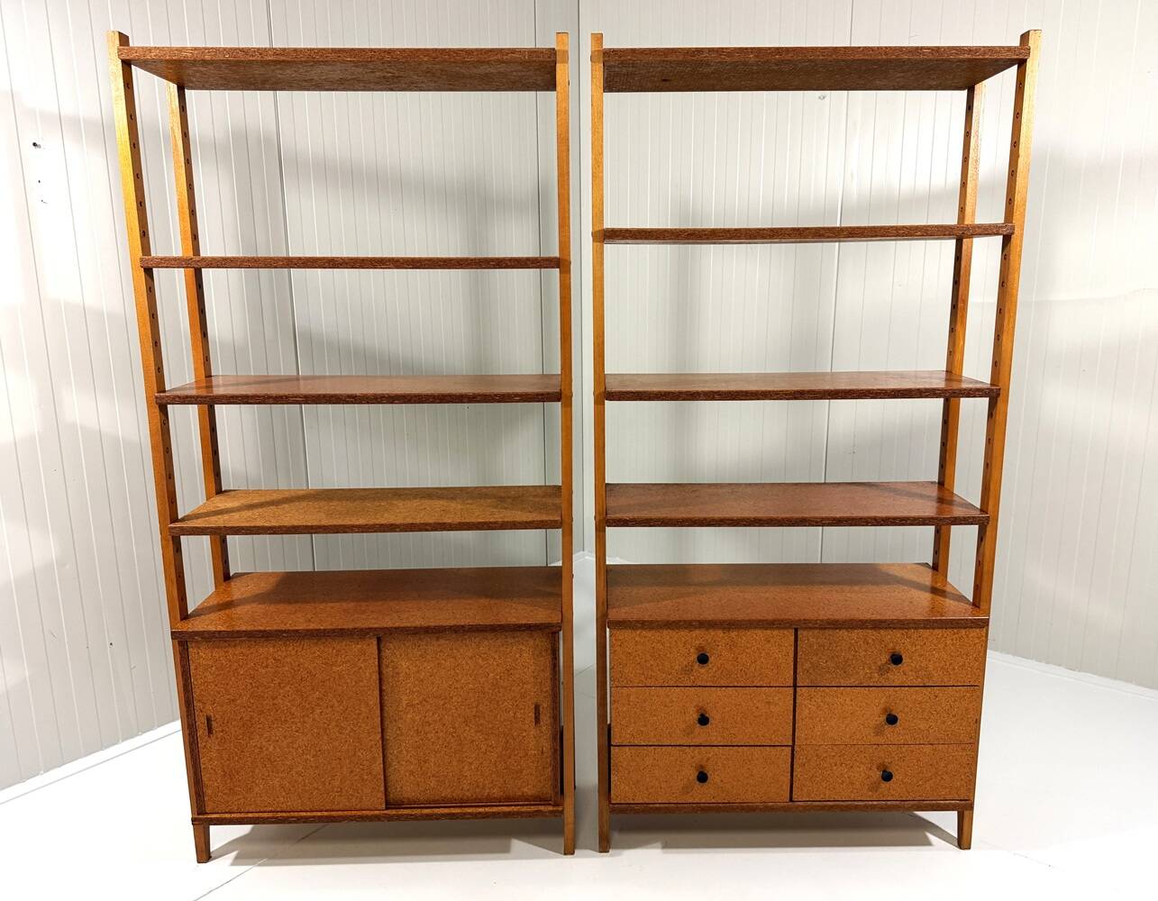 Pressed wooden wall units 1960’s