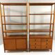 Pressed wooden wall units 1960’s