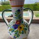 Glazed vase
