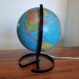 Globe terrestre lumineux 1970