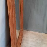 Rectangular mirror pitchpin frame