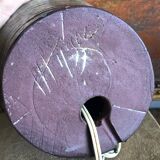 Sandstone lamp base.