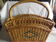 Rattan bamboo magazine holder