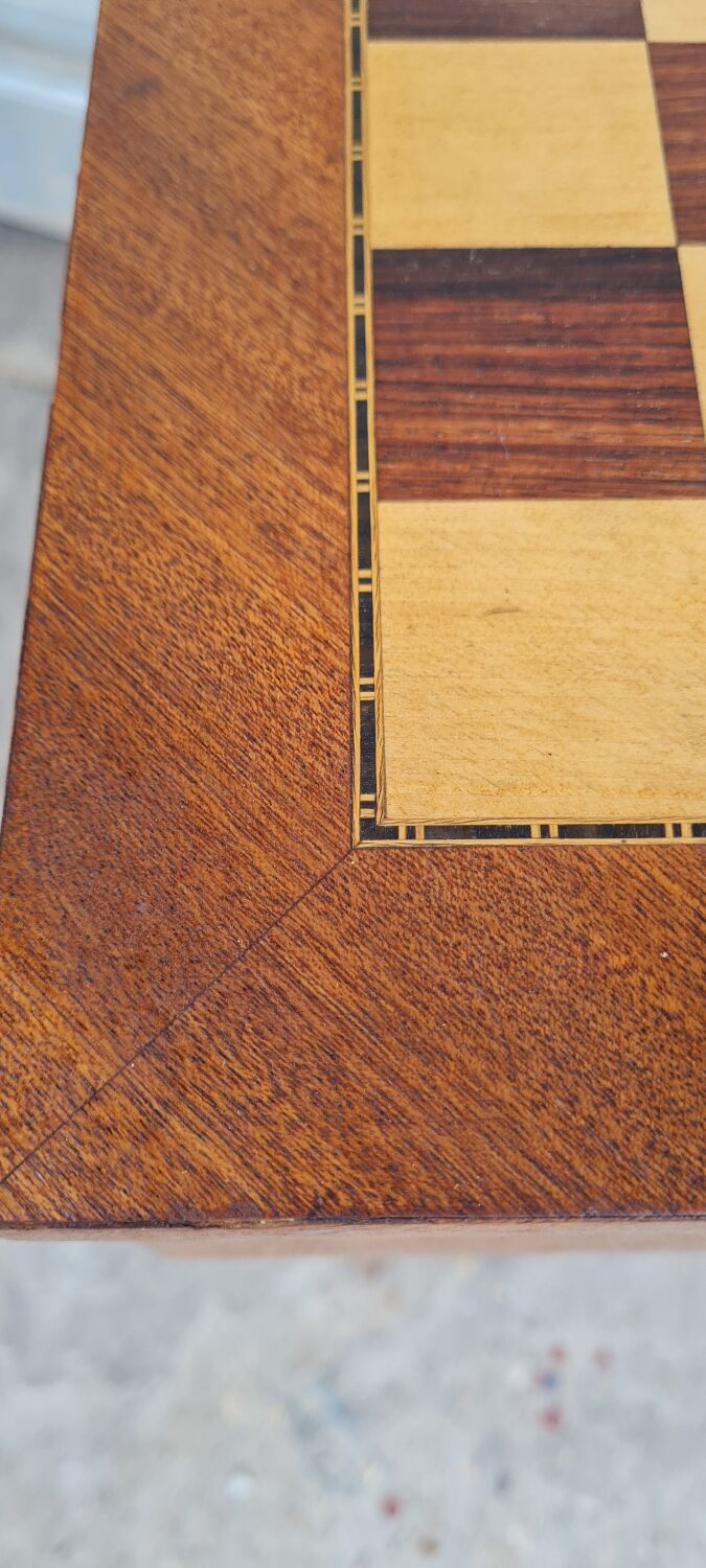 Bedside table - chess game