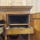 19th-century Victorian wardrobe in light mahogany - dismountable