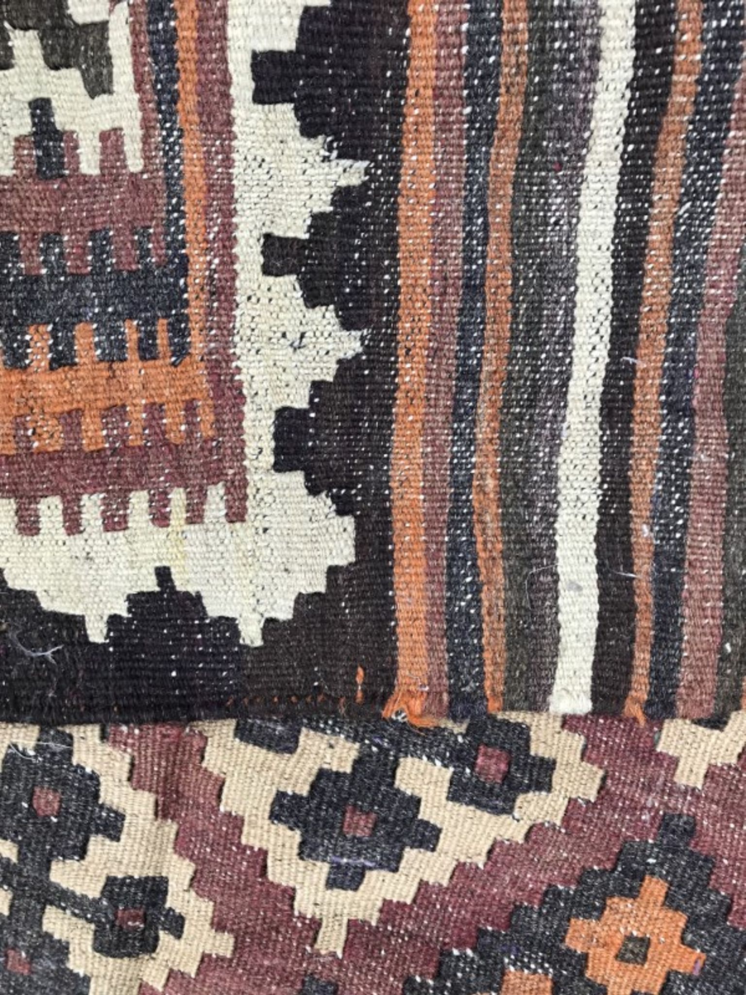 Kilim persian ghashghai woven hand 131 x 246 cm