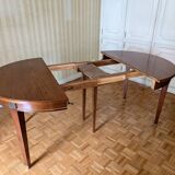 Round table and its 3 directoire style extensions