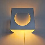 White metal wall sconce by Shogo Suzuki for Orno, Finland 1960's