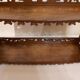 Openwork wall shelf walnut nineteenth