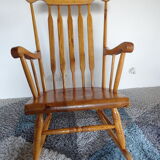 Rocking-chair fan folder