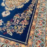 Persian carpet Ghoom wool and silk 138x214 cm