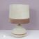 Lampe de table en suède, France années 1970