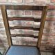 Pair of Art Deco Mahogany Chairs with Ziggurat Backrest - 1930s Restored