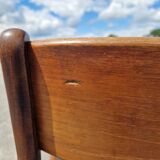 Set of 3 Scandinavian teak chairs