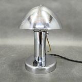 Bauhaus Chrome Adjustable Table Lamp, 1930s Czechoslovakia
