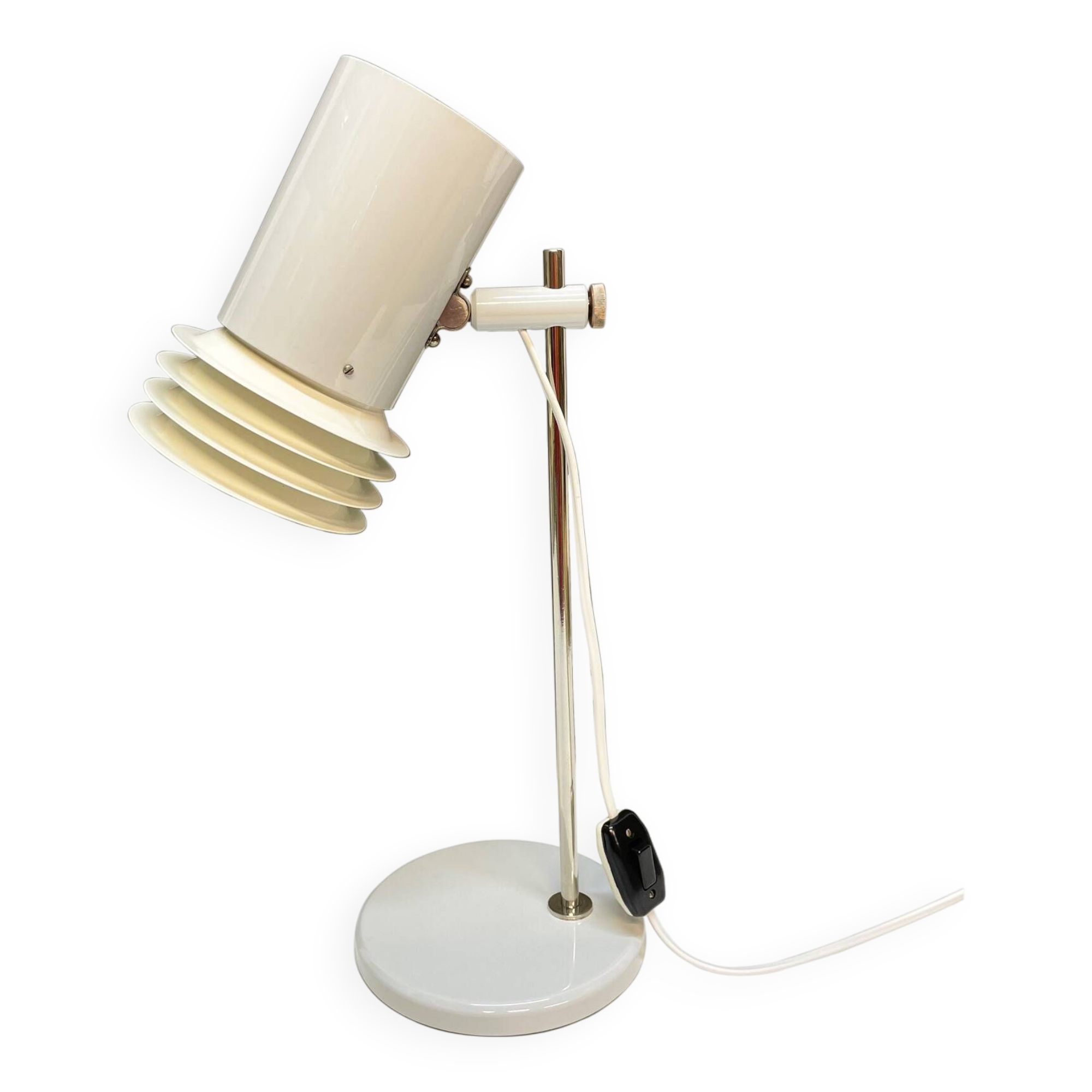 Gray MEOS desk lamp, 1970s.