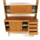 Scandinavian secretary desk in teak and oak, Sweden, 1960