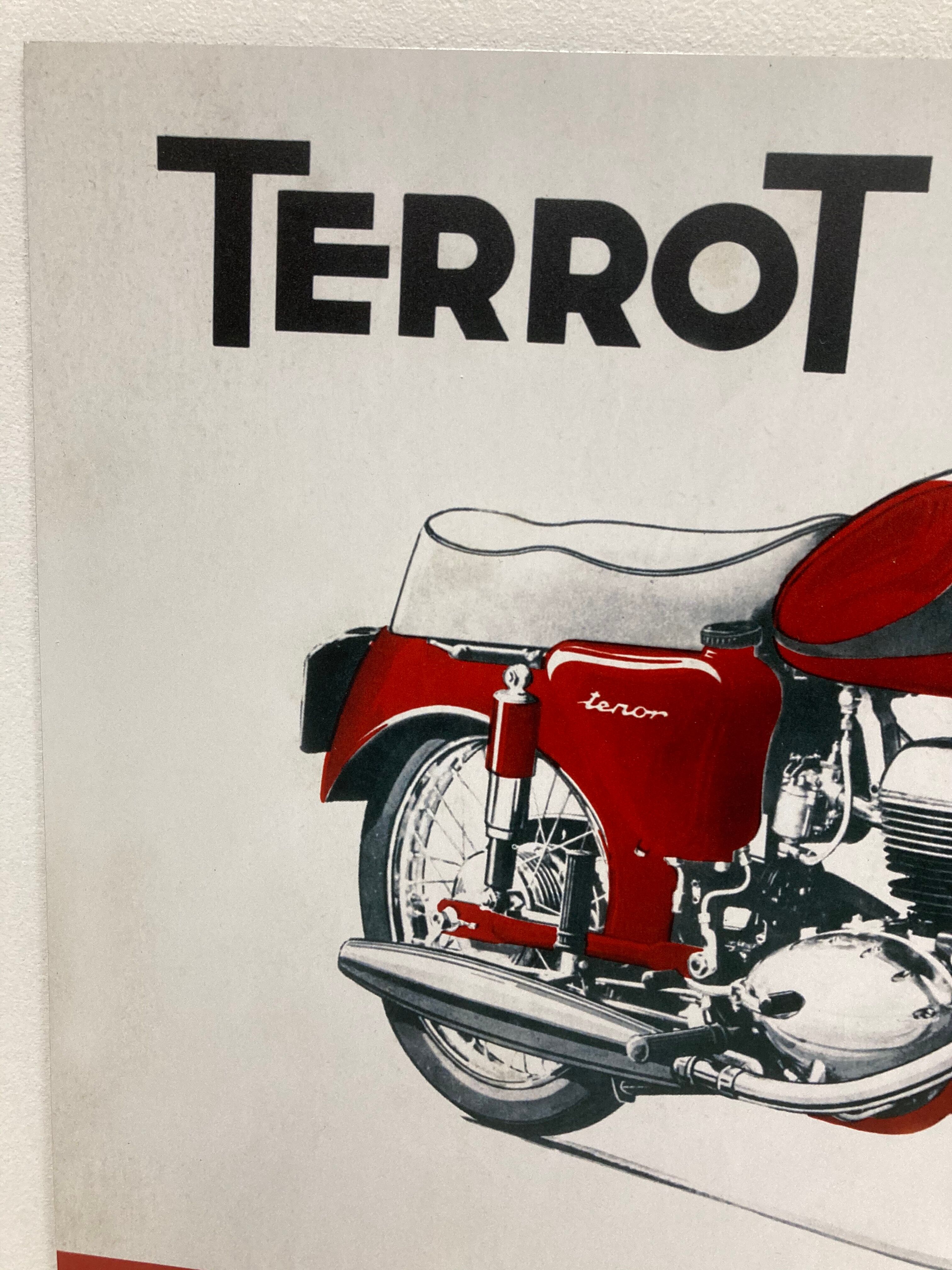 Terrot Advertising Plate
