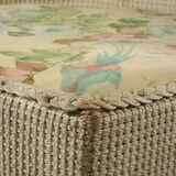 Lloyd Loom Studio style chair with drawer