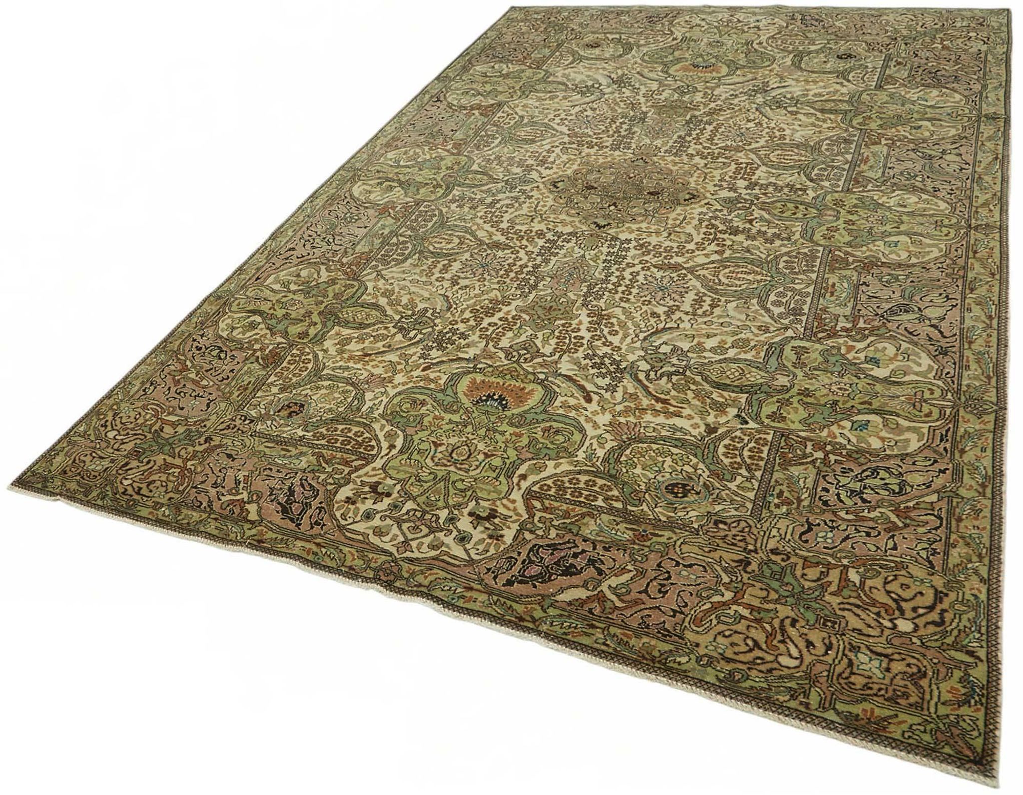 Turkish Wool Vintage Kayseri Rug 194 cm x 314 cm