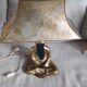 Vintage lamp in Italian ceramic