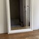 Louis Philippe white mirror, late 19th century.