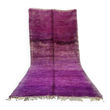Moroccan purple carpet - 182 x 366 cm