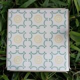 Underside tile earthenware