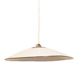 Suspension industrielle en métal blanc