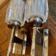 Pair of Mid-century Scandinavian Brutalist wall lights (1960s-70s)