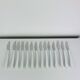 14 knives by Nathalie George for Air France, stainless steel, vintage